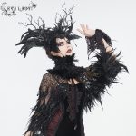 Eva Lady Incubus Feather Headpiece