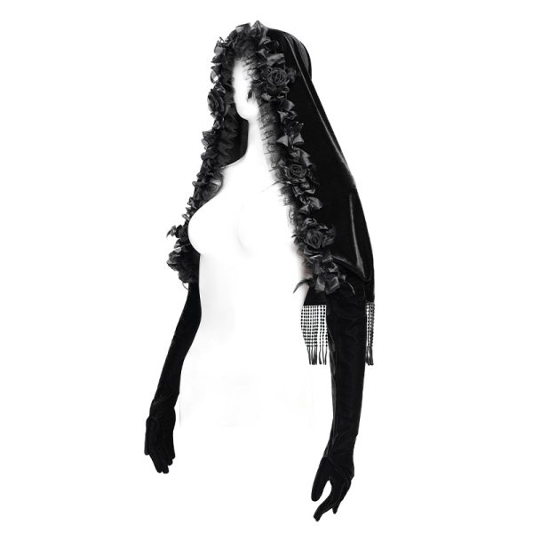 Eva Lady Tormenta Bolero Veil With Gloves