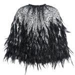 Eva Lady Hearteater Short Feather Cape