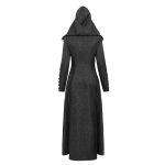 Lacrimosa Long Gothic Hoodie Coat