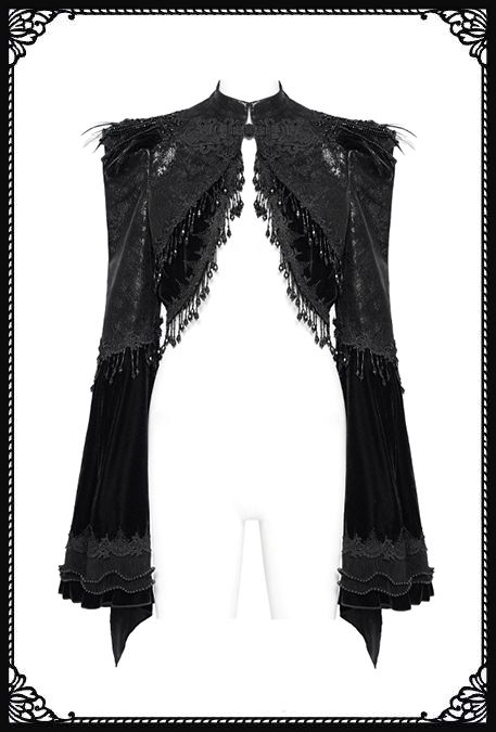 Eva Lady Vampira Bell Sleeves Gothic Bolero