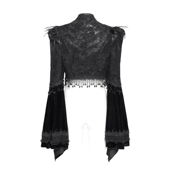 Eva Lady Vampira Bell Sleeves Gothic Bolero