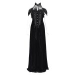 Eva Lady Velvet Wraith Off Shoulder Gothic Dress