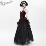 Eva Lady Lacrima Black Gothic Skirt