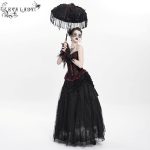 Eva Lady Lacrima Black Gothic Skirt