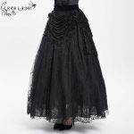 Eva Lady Lacrima Black Gothic Skirt