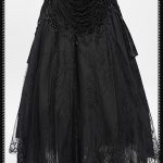 Eva Lady Lacrima Black Gothic Skirt
