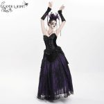 Eva Lady Lacrima Purple Gothic Skirt