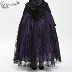 Eva Lady Lacrima Purple Gothic Skirt