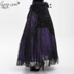 Eva Lady Lacrima Purple Gothic Skirt