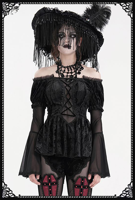 Eva Lady Evilyn Off Shoulder Top