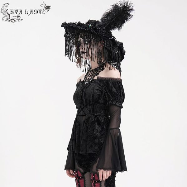 Eva Lady Evilyn Off Shoulder Top