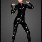 Noir Handmade PVC Allover Catsuit