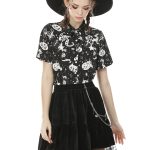 Dark In Love Space Kitty Top