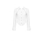 Dark In Love Ophelia White Blouse