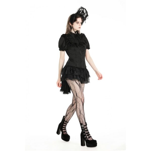 Dark In Love Lilith Gothic Lolita Blouse