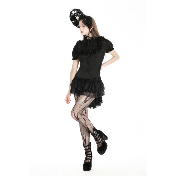 Dark In Love Lilith Gothic Lolita Blouse