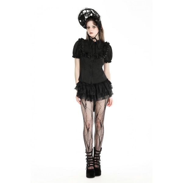 Dark In Love Lilith Gothic Lolita Blouse