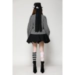 Dark In Love Beetlejuice Ruffle Gothic Lolita Shirt