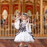 Infanta Baby Doll Black White Lolita Dress