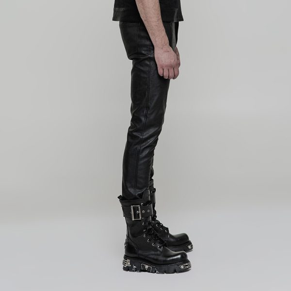 Punk Rave Malus PU trousers