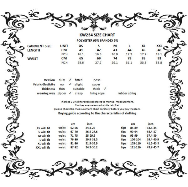 Dark In Love Elysia Black Gothic Skater Skirt