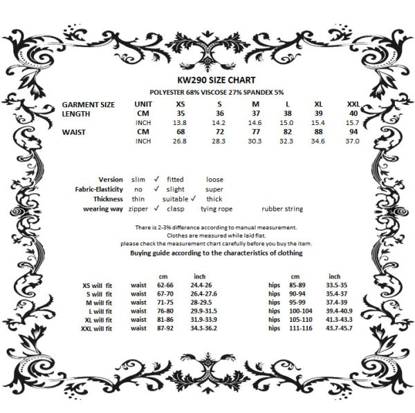 Dark In Love Flame of Chaos Red tartan skirt