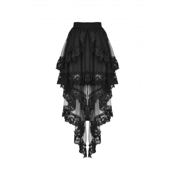 Dark In Love Victoria Black Skirt