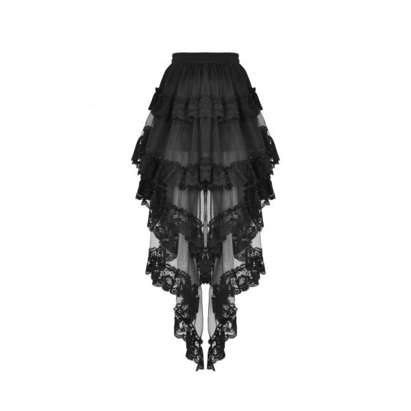 Dark In Love Victoria Black Skirt