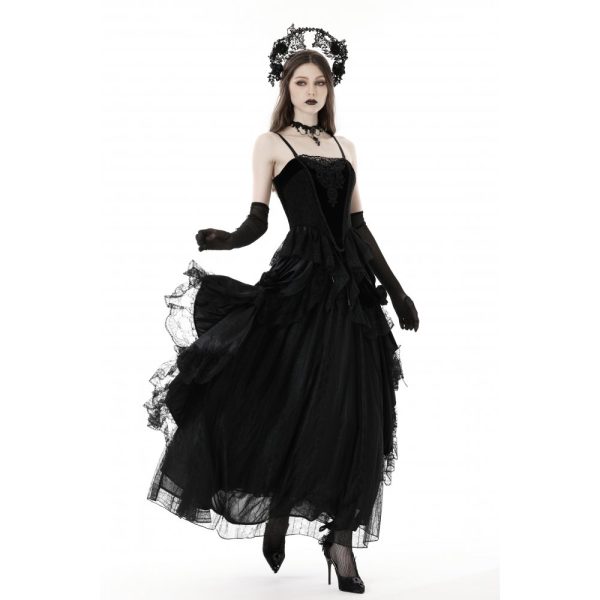 Dark In Love Madame of the Night Long Skirt