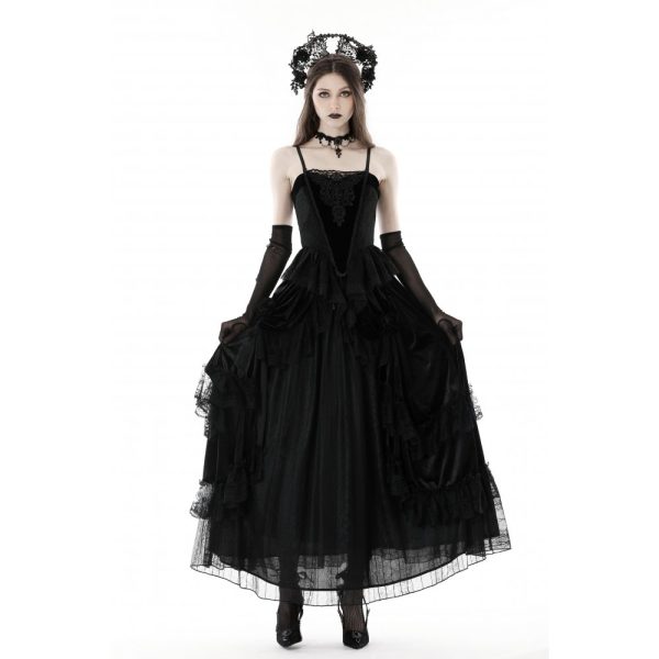 Dark In Love Madame of the Night Long Skirt