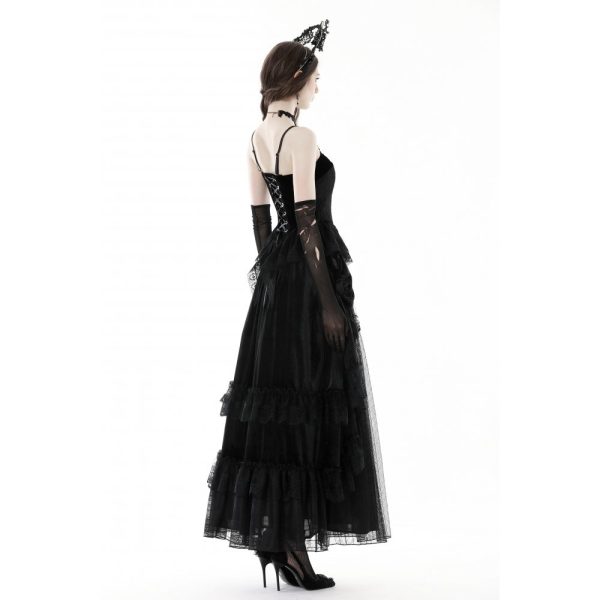 Dark In Love Madame of the Night Long Skirt