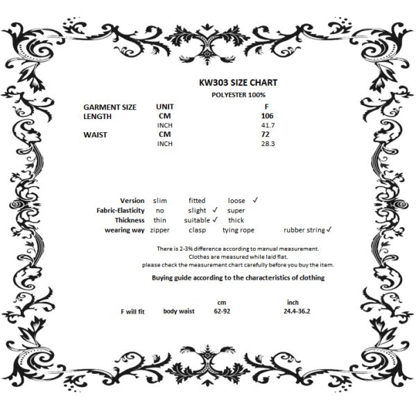 Dark In Love Madame of the Night Long Skirt