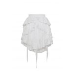 Dark In Love Estel White Skirt