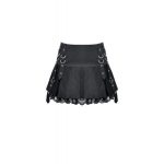 Dark In Love Riot Y2K Straps Skater Skirt