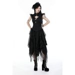 Dark In Love Bonnie Distressed Skirt