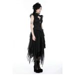 Dark In Love Bonnie Distressed Skirt
