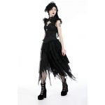 Dark In Love Bonnie Distressed Skirt