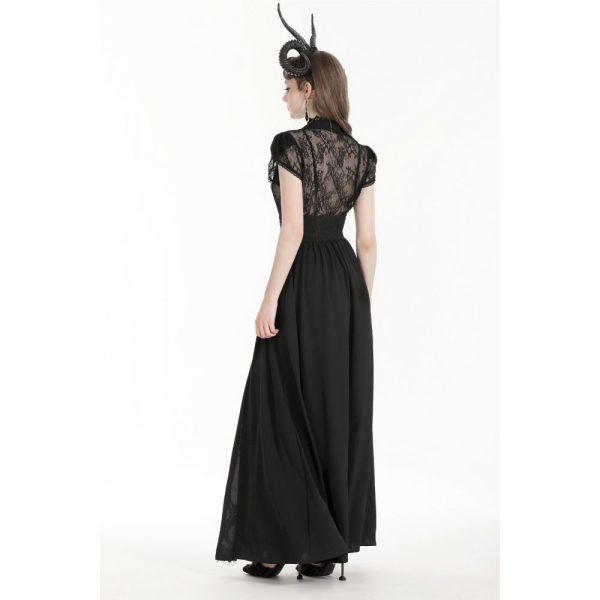Dark In Love Blood Thirst Long Goth Skirt
