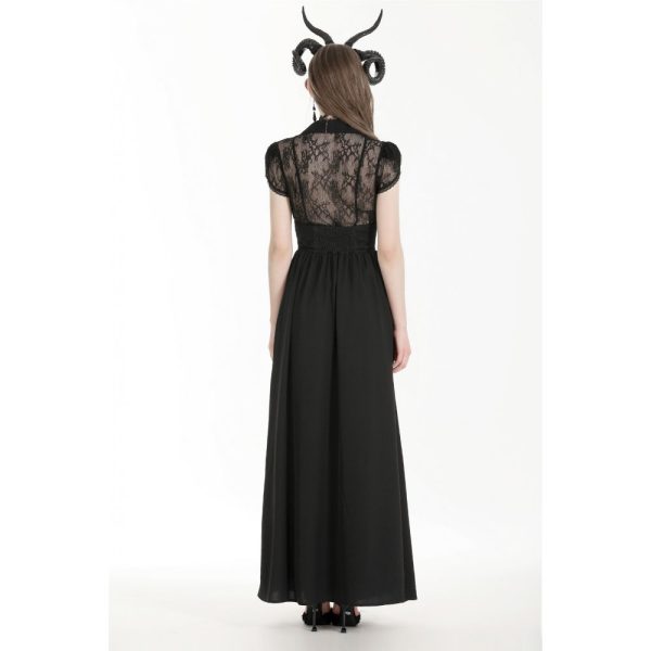 Dark In Love Blood Thirst Long Goth Skirt