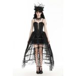 Dark In Love Short Front Long Back Birdcage Skirt Petticoat