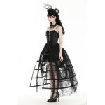 Dark In Love Short Front Long Back Birdcage Skirt Petticoat