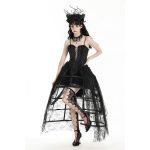 Dark In Love Short Front Long Back Birdcage Skirt Petticoat