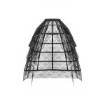 Dark In Love Short Front Long Back Birdcage Skirt Petticoat