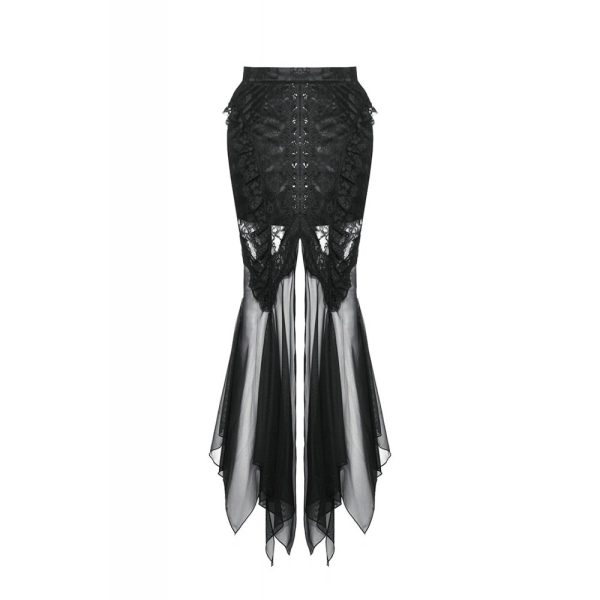 Dark In Love Arabella Lace Sheer Skirt