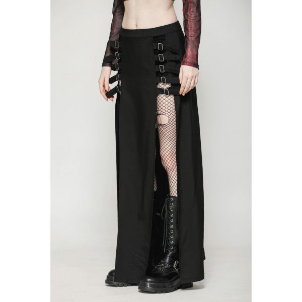 Dark In Love Naenia Buckle Skirt