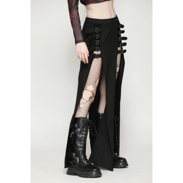 Dark In Love Naenia Buckle Skirt