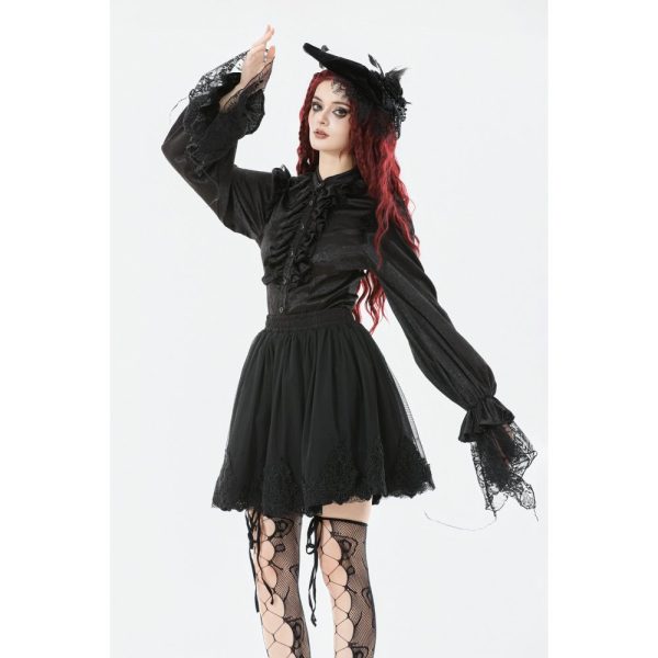 Dark In Love Doll Dreams Gothic Skirt
