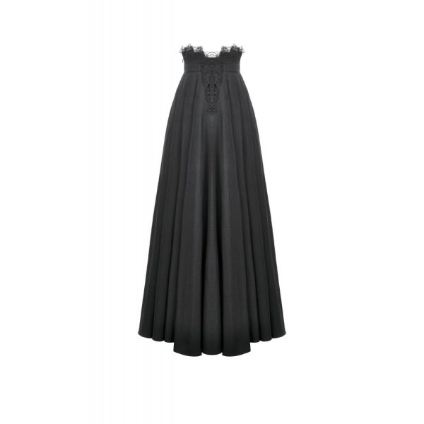 Dark In Love Phantom Gothic High Waist Skirt