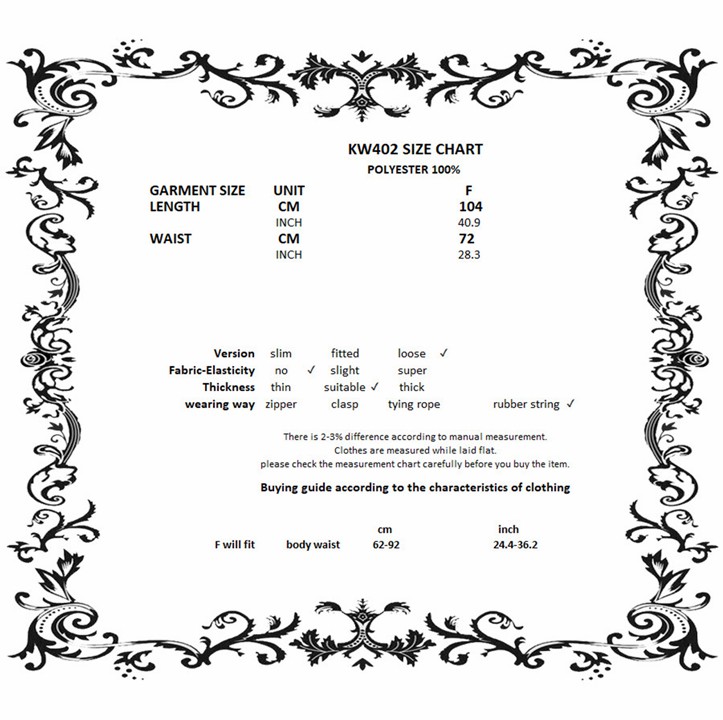 Dark In Love Lacuna Ruffle Gothic Skirt